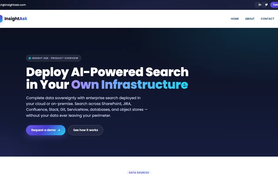 InsightAsk enterprise search