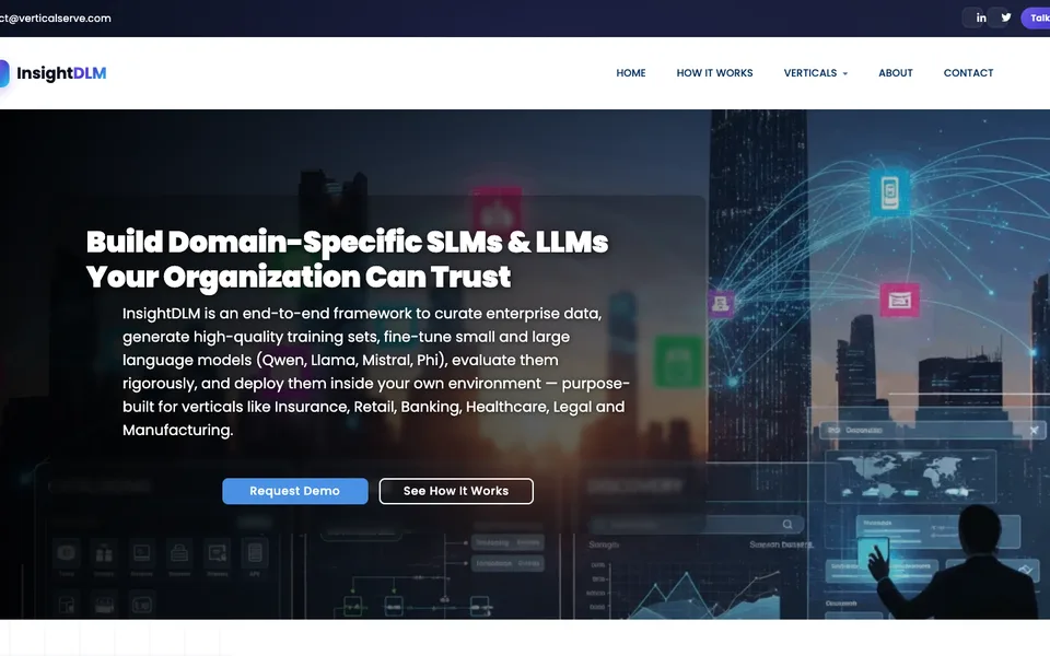 InsightDLM domain-specific models
