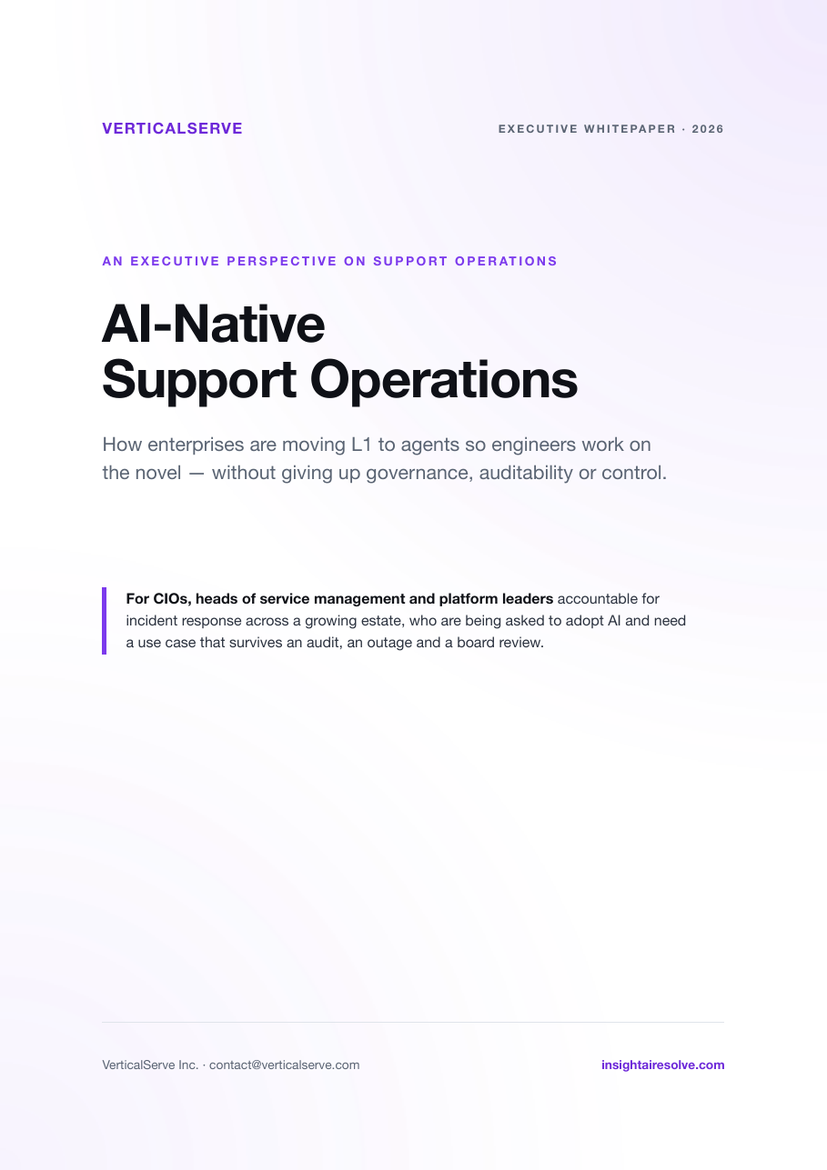 AI-Native Support Operations whitepaper cover